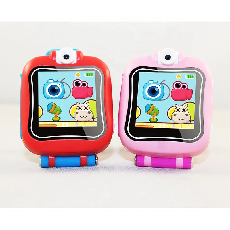 Smartwatch Kids Selfie Cam HD 90 Degree, Take Photos and Videos, 2.0USB Port, Built-in Educational Games