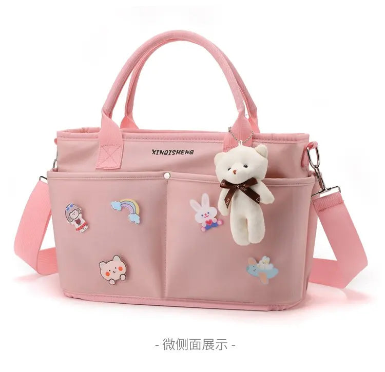 Mummy Bag Baby Diaper Bag Outdoor Lightweight Portable Large-Capacity Crossbody Bag Wholesale 740