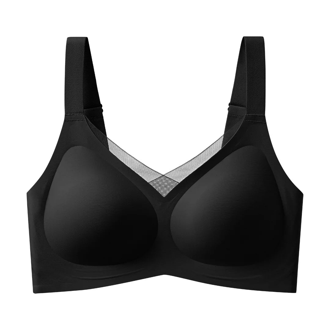 Wireless Bra Plus Size Women Sujetadores S-3XL BH Brasier Para Mujer Ladies Anti-sagging Gather  Seamless Push up Jelly Bra