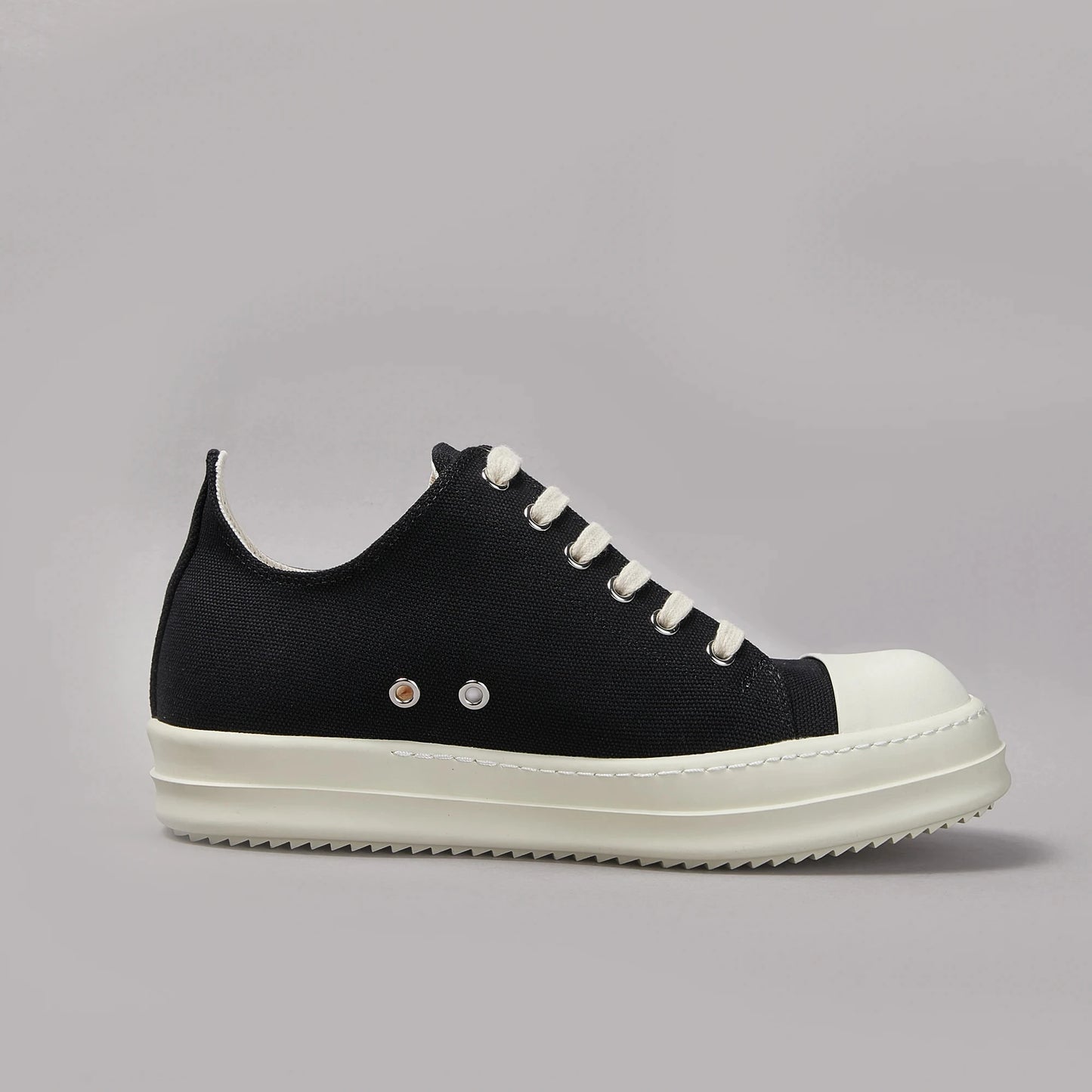 Designer Style Men's Canvas Shoes Couples Retro Low-top Board Shoes Hip Hop Sneakers Black
