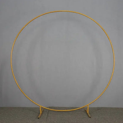 Party Wedding Decoration Backdrop Baby Shower Metal Grid Mesh Backdrop Flower Balloon Stand Circle Arch for Sale
