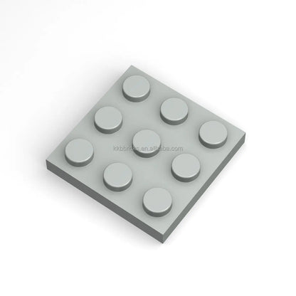 No.11212 Plate 3x3 Studs Classic Building Bricks Compatible Major Brands ABS DIY  Toy Bricks Bulk Assembly Building Blocks
