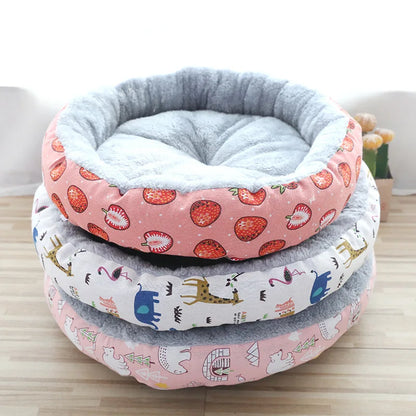 Hot Selling Sleeping Soft Fabric High-Loft Dog Cushion Pillow Plush Dog Beds Luxury Pet Bed Luxury