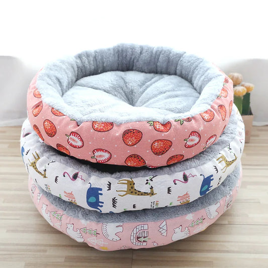 Hot Selling Sleeping Soft Fabric High-Loft Dog Cushion Pillow Plush Dog Beds Luxury Pet Bed Luxury