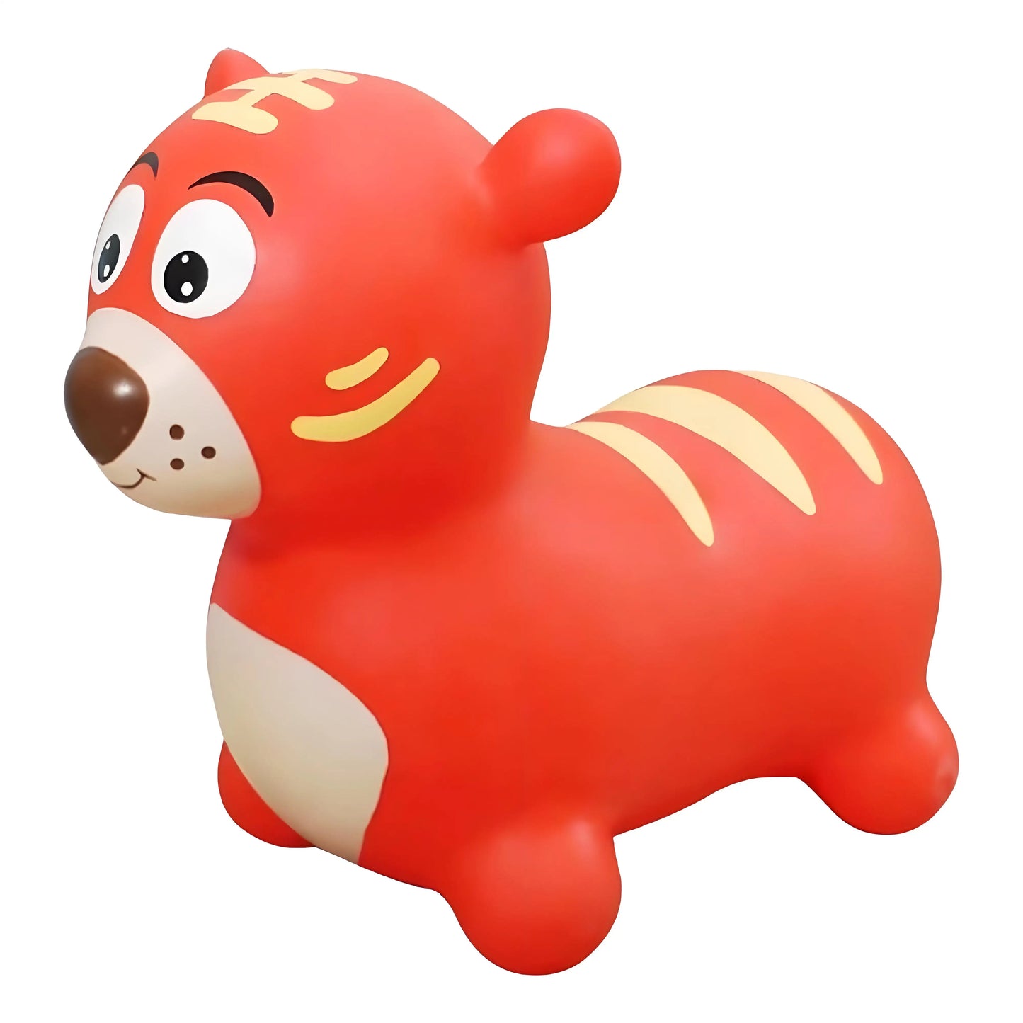 Bouncy Horse Toy Horse Ride on Toy Animal Bouncy Inflatable Toy Pvc Horse Jump Hopper Tiger Kids Riding Toys for Kids Wholesale