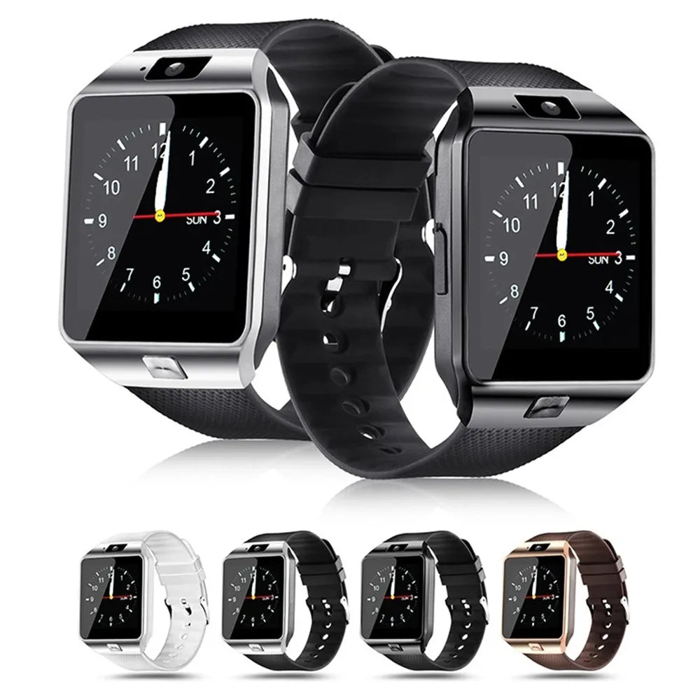 2025 New Smart Watch DZ09 With Camera BT WristWatch SIM Card Smartwatch Dz09 A1