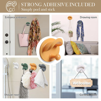 New Arrival Kitchen Home Duckbill Design Hanging Hooks 2 Pcs Creative Multi-Purpose Utility Hooks
