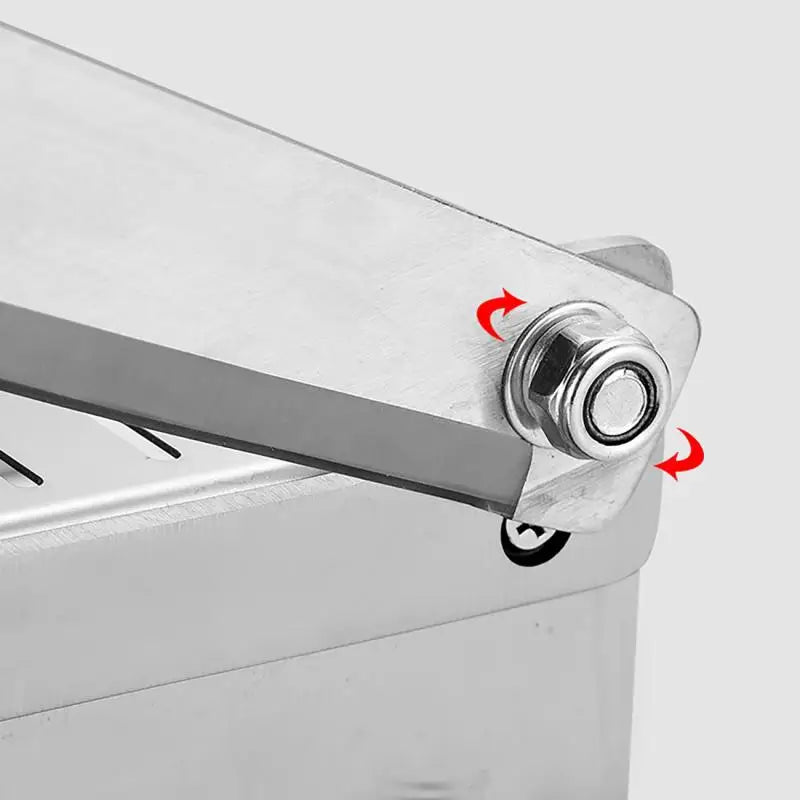 Kitchen Tools Meat Slicing Machine Stainless Steel Household Manual Thickness Adjustable Meat and Vegetables Slicer Gadget