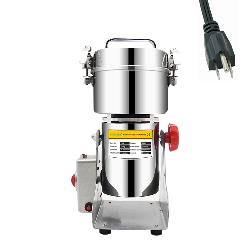 BioloMix 800g 700g Grains Spices Herbals Cereals Coffee Dry Food Grinder Mill Grinding Machine Gristmill Flour Powder crusher