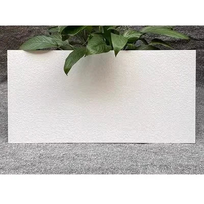 High - Durability Foshan 300X600 White Concave Enamel Cultural Stone Tiles for Villa Exterior Walls and Courtyard Walls