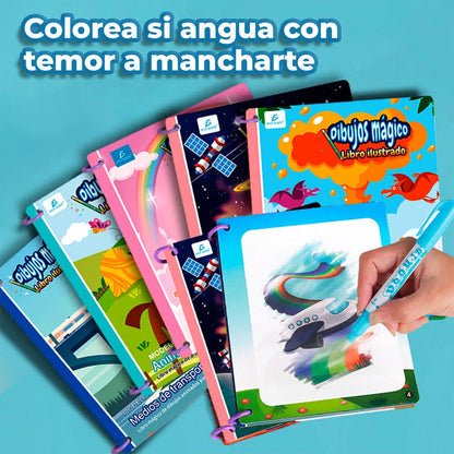Magical Coloring Book for Kids Engineering Theme Educational Interactive Toy Ages 3-6 ELEGATE Brand Model JUG.ST008 Paper