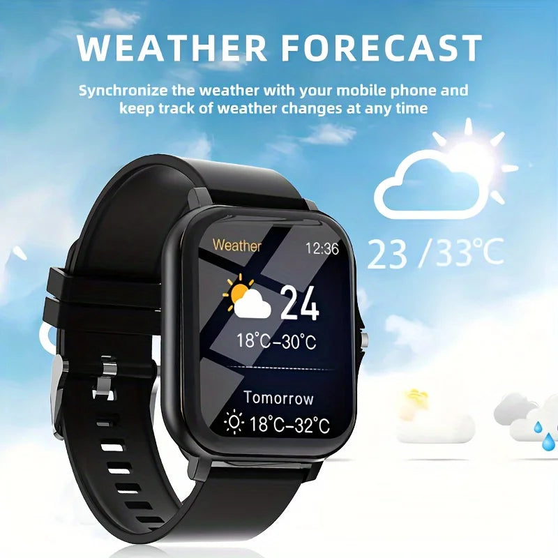 A New Large-screen Smartwatch, Compatible with Android/iPhone, Featuring HD Voice Calls, Multiple Sports Modes, Suitable for