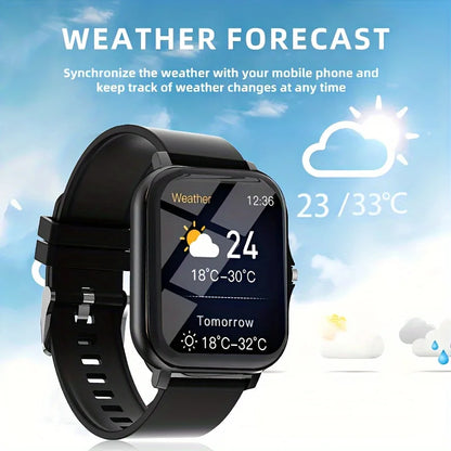 A New Large-screen Smartwatch, Compatible with Android/iPhone, Featuring HD Voice Calls, Multiple Sports Modes, Suitable for