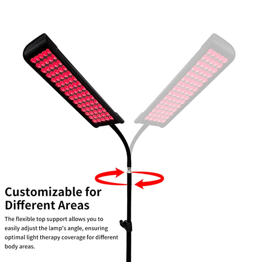 Red Light Therapy for Body Infrared Light Panel Red Light Lamp with Stand 660nm 850nm LED Red Light Therapy Device at Home