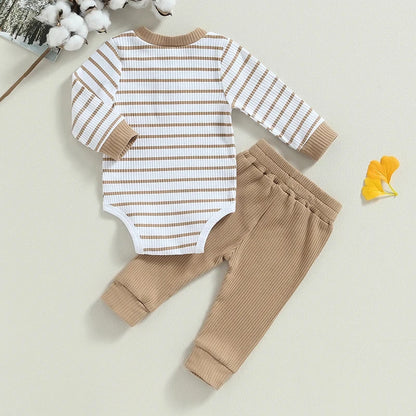 Hot Selling Drop Shipping Baby Romper Two Pieces Baby Set Wholesale New Born Baby Wear
