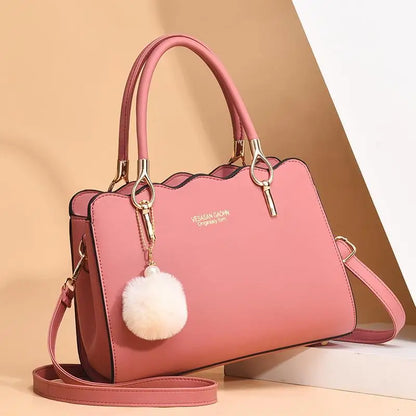 Female Bag 2022 New Fashion Handbag Contracted Joker Large Capacity Single Shoulder Cross-body Bag Temperament Lady Chain Bags