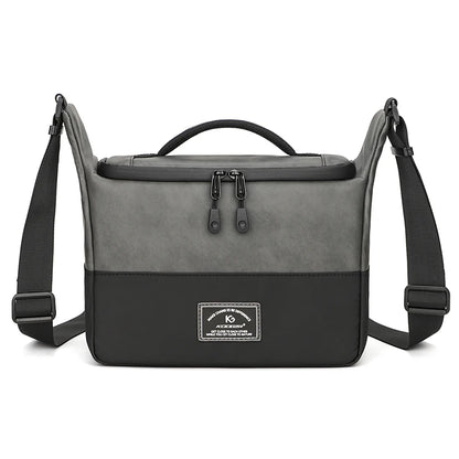 KOOGER Wholesale DSLR SLR Traveler Bag Lightweight PU Leather Camera Bags for Photographer