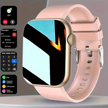 2025 Hot New 2.01-inch Touchscreen Dual-Strap Smartwatch, Unisex, Call Function, Step and Calorie Tracking, Call and Message