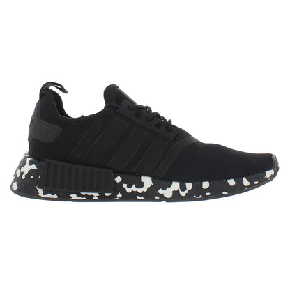 For NMD_R1 Men's Knit Sneakers Core Black/Cloud White Spring and Summer | 100% Authentic Made in Vietnam Model MSS-GZ4306