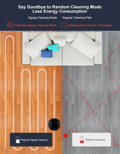 Liectroux M7S Robot Vacuum Cleaner,Smart Dynamic Navigation,4000Pa,Wet Mop,WiFi,Silent,Work with Alexa & Google Home