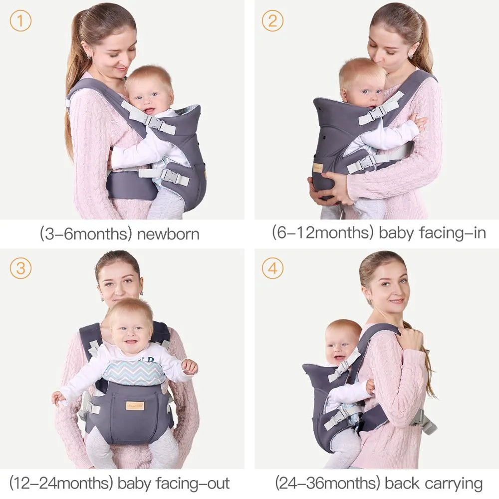 Universal Breathable Baby Carrier Fast Storage Back Child Strap Baby Holding Belt Four Seasons