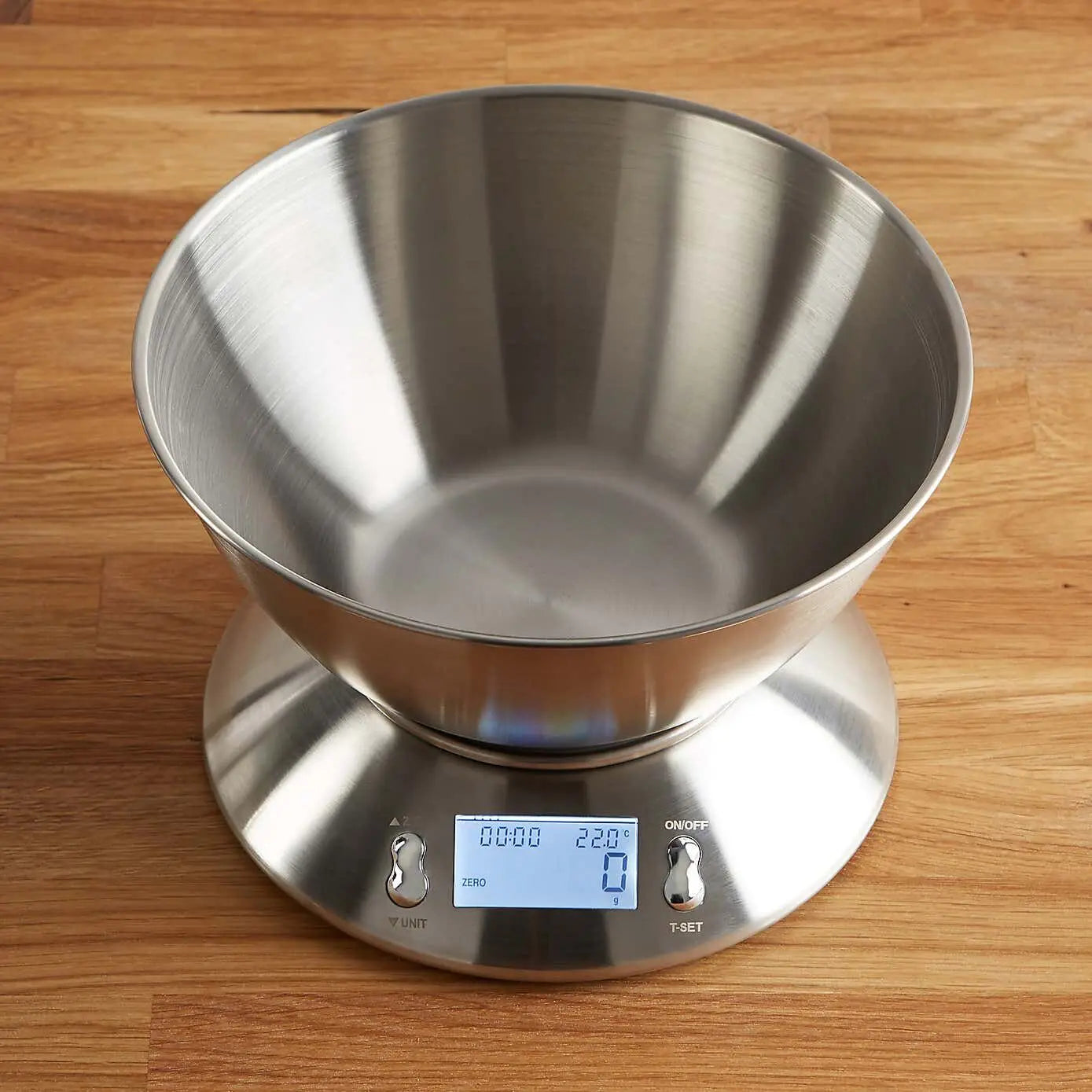 Bowl Stainless Steel Kitchen Scale 5KG 1.8L Digital Nutrition Food Weighing Scale