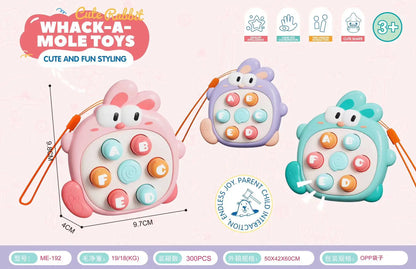 Duck in the Palm Whack-a-mole Decompression Toy Baby Puzzle Fun Press Press Baby Mini Cute Interactive Puzzle Machine