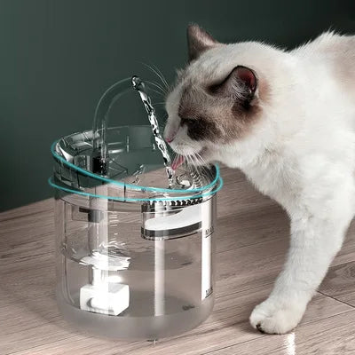 2L Modern Solid Design Super Quiet USB Charging Dog Cat Water Dispenser Electric Cyclic Automatic Pet Water Fountain