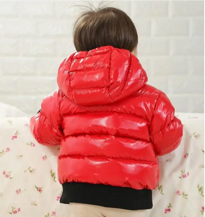 Baby Down Jacket Baby Cotton-padded Coat Boys Girls Clothing Child Winter Thickening Boys Girls Outwear