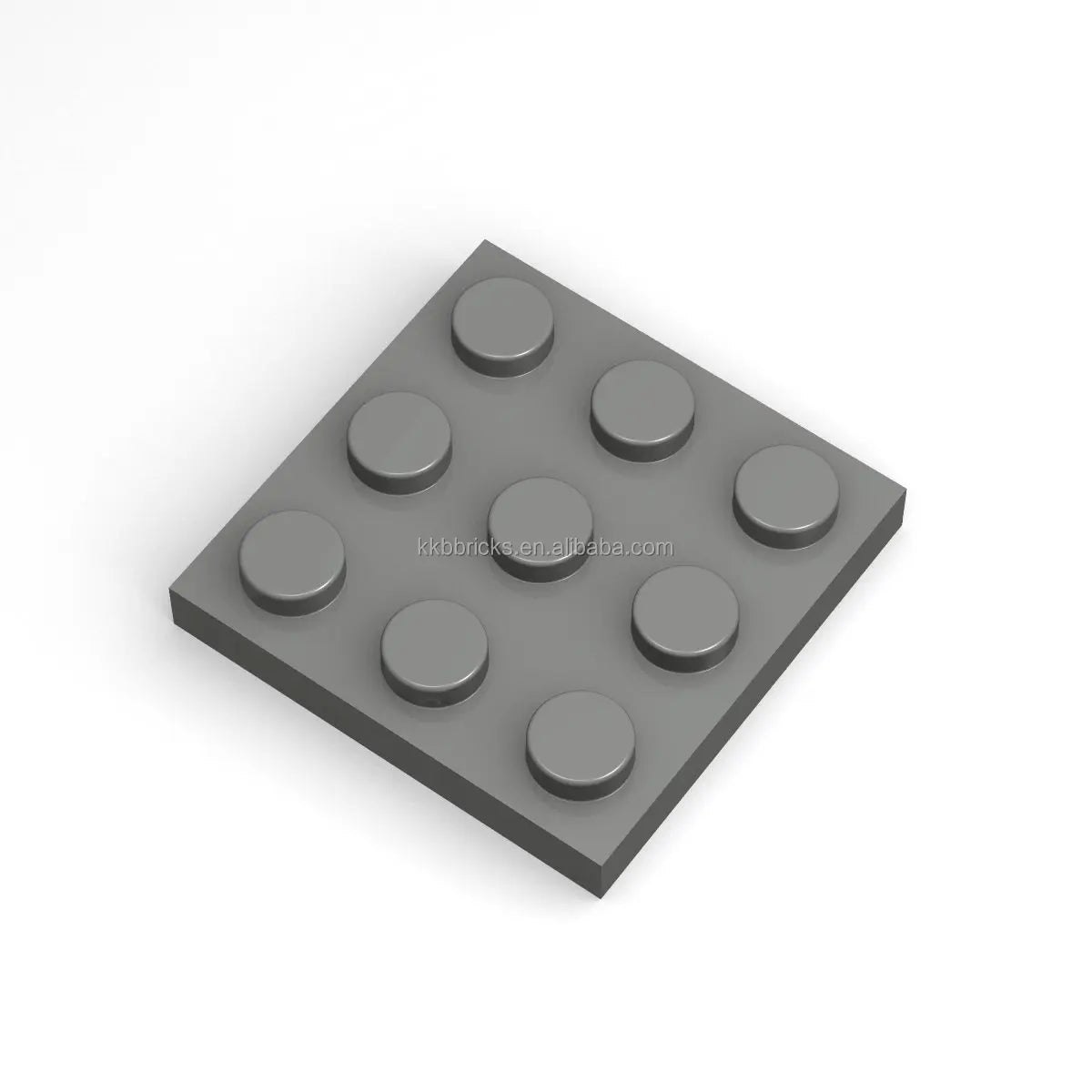 No.11212 Plate 3x3 Studs Classic Building Bricks Compatible Major Brands ABS DIY  Toy Bricks Bulk Assembly Building Blocks