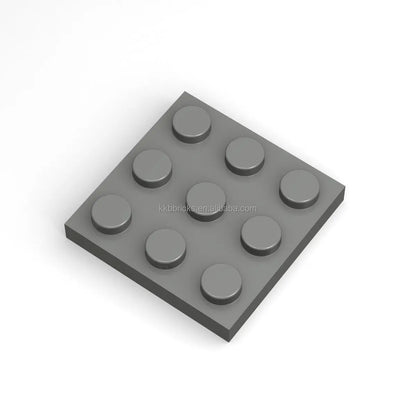 No.11212 Plate 3x3 Studs Classic Building Bricks Compatible Major Brands ABS DIY  Toy Bricks Bulk Assembly Building Blocks