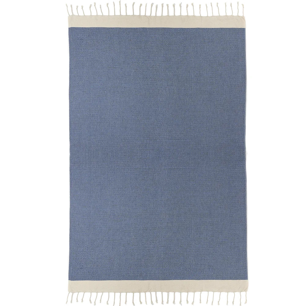 High Quality Modern Vintage Style Turkish Tassel Design Bed Blanket Wholesale Cotton Blanket