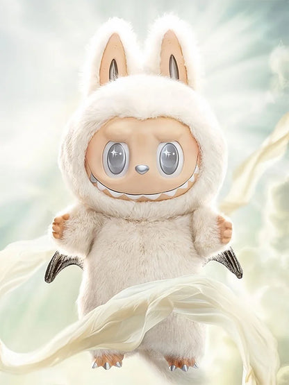 Original Authentic Pop Mart the Monsters Lovely ZIMOMO ANGEL in CLOUDS Vinyl Face Doll 58cm Set Stuffed Figure Plush Toy