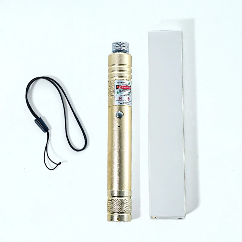 Green Laser Pointer Long-Range Laser Pointer High Power-Rechargeable Laser Pointer for Hiking, Presentations & Outdoor Use