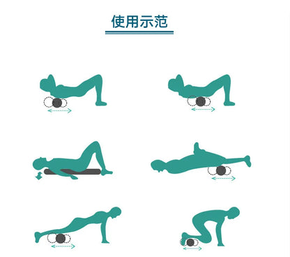 45/60CM Yoga Foam Roller High density EVA Muscle Leg Shoulder Roller Massage Tool Fitness Yoga column balance Stick Equipment