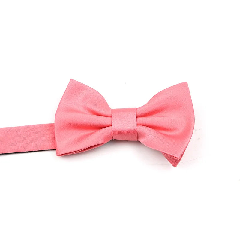 Bowtie for Children Banquet Wedding Party Kids Adjustable Bow Tie Butterfly Knot Black Red White Child Bowties
