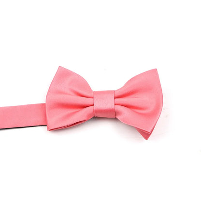 Bowtie for Children Banquet Wedding Party Kids Adjustable Bow Tie Butterfly Knot Black Red White Child Bowties