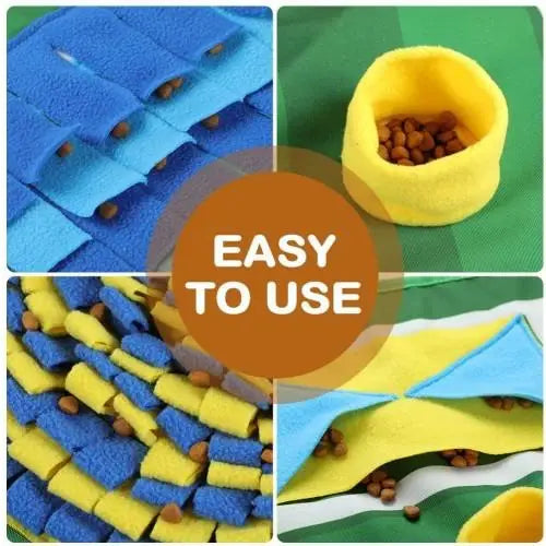 Green Sniffing Blanket Pet Mat Rich Olfactory Experience Made in China