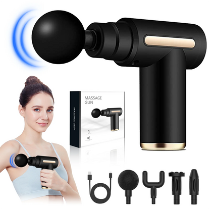 Factory Direct Hot Sale Professional-level Rechargeable Facial Massager Deep Tissue Body Relaxation Massage Gun