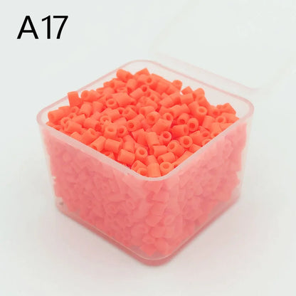 2.6mm Mini Beads/1200pcs/Box Packing Hama Beads Easy to Store For Kids Perler Iron Beads Fuse Handmade Gift Children Toy