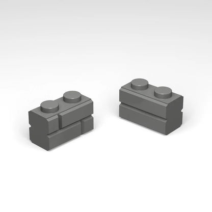 Masonry Profile Bricks Set Plastic ABS Building Blocks Construction Toy for Wall Building Diverse Bulk Toy Kit Compatible Major