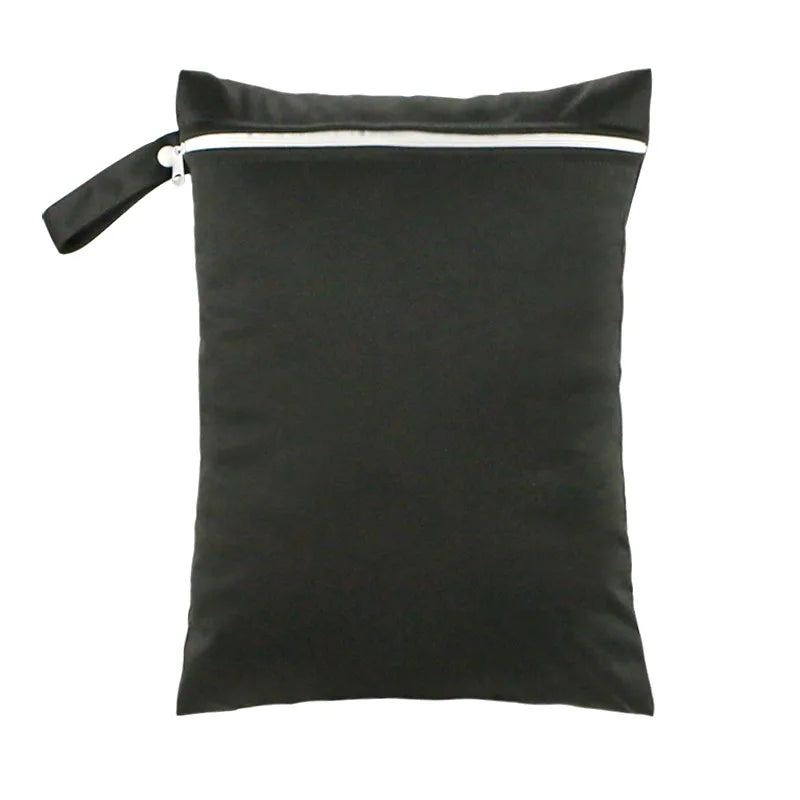 30*40Cm Swim Bags Cloth Reusable Washable Diaper Wet Bag With Single Pockets Dry and Wet Zippers Waterproof Bag for Travel