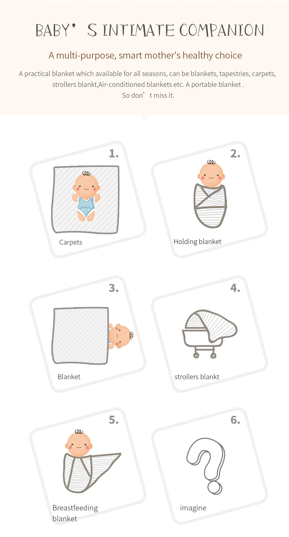 Baby Blankets Knitted Newborn Cute Cartoon Soft Warm Swaddle Kids Bath Towels 100*80cm Toddler Infantil Stroller Bedding Blanket