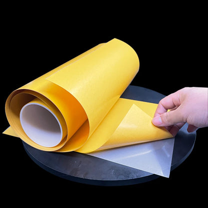 210um 0.21mm LGT188T PET Transparent LED Light Adhesive Diffuser Film Rolls Cutting Service