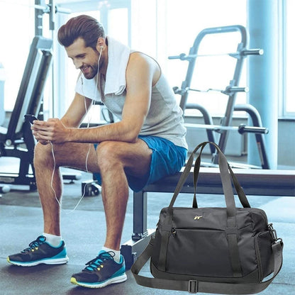 Folding Travel Duffel Bag Ladies Shoes Travel Bags With Shoe Compartment Tote Sports Bag for Women Customized logo