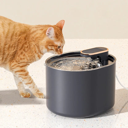 2026 Large Capacity Smart Pet Water Dispenser Accessories Automatic Circulate Filtering Cat and Dog 3L Water Fountain