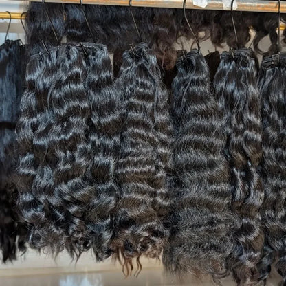Wholesale Unprocessed Raw Vietnamese Hair Bundle Virgin Burmese Curly Human Hair Bundles Weft Wholesale Raw Indian Hair Vendors