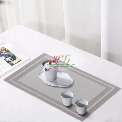 HuanGang Factory Manufacture  Strip Placemat Kitchen Necessary Beautiful Pattern