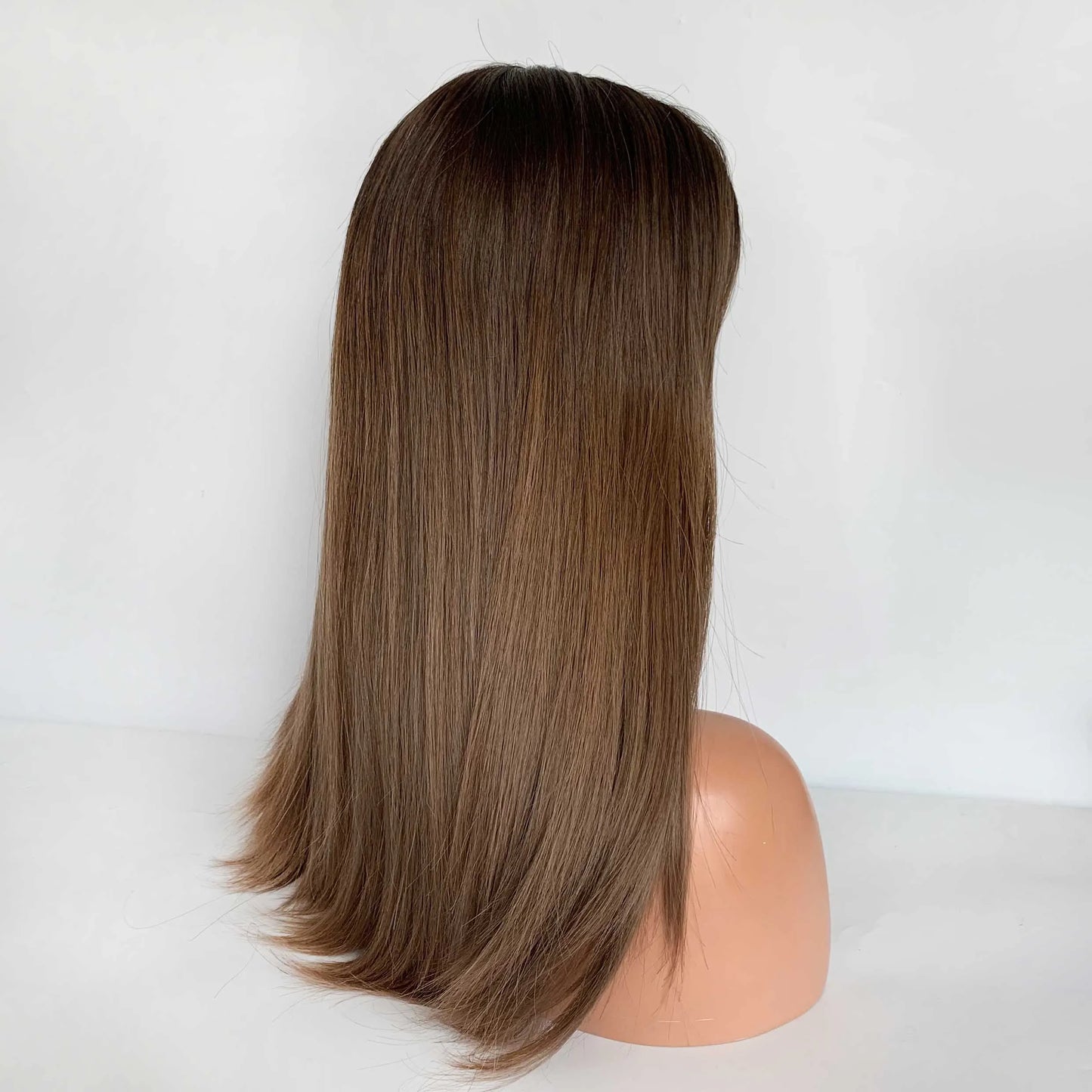 Fasimei Factory Luxury Human Hair Russian Hair Jewish Wig Natural Wavy Lace  Top Jewish Kosher Wig