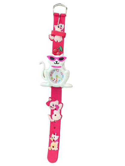 USA Stock Wholesale 3D Silicone Strap Watch Unicorn Kids New Cute Cartoon High Quality Watch Boys Girls Gift 7-9 Days Delivery